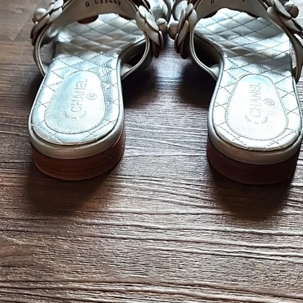 Chanel Camellia Sandals - Picture 8 of 10